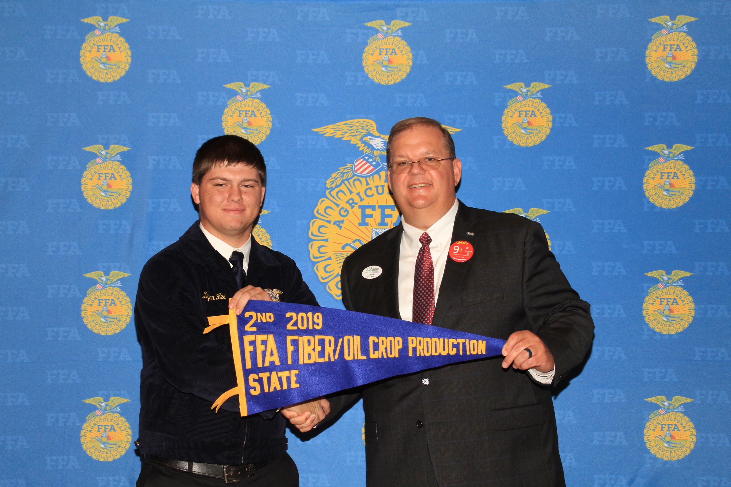 Lee is Runner-Up of Alabama FFA Fiber and/or Oil Crop Production Proficiency Award